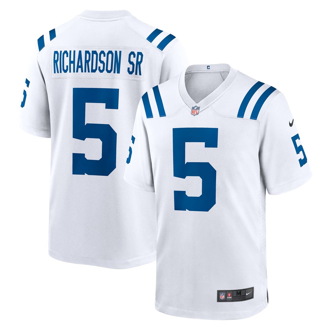 Anthony Richardson Sr. Indianapolis Colts Nike Game Jersey - White Official NFL Team Apparel Football Fan Gear