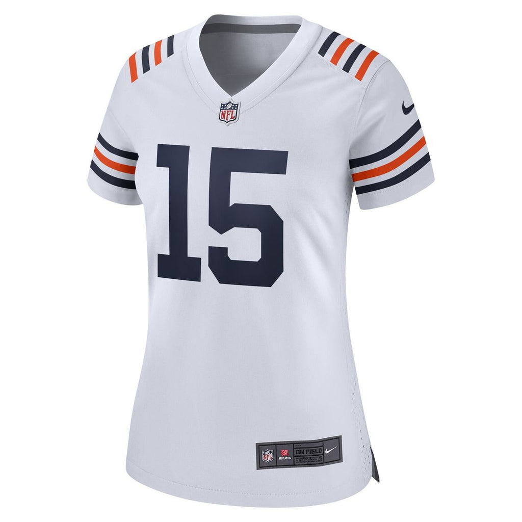 Rome Odunze Chicago Bears Nike Women's Alternate Game Jersey - White Official NFL Team Apparel Football Fan Gear