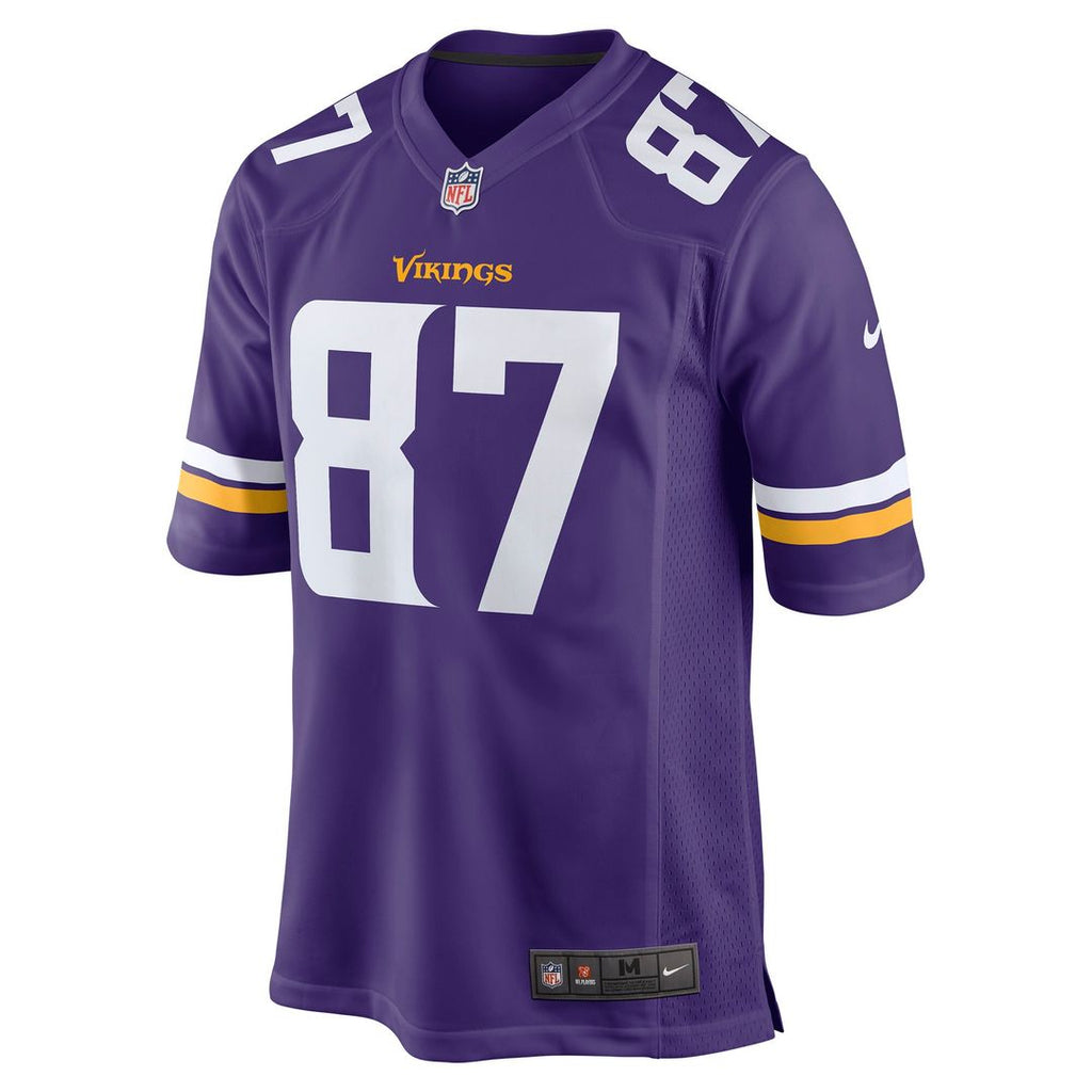 T.J. Hockenson Minnesota Vikings Nike Game Player Jersey - Purple Official NFL Team Apparel Football Fan Gear