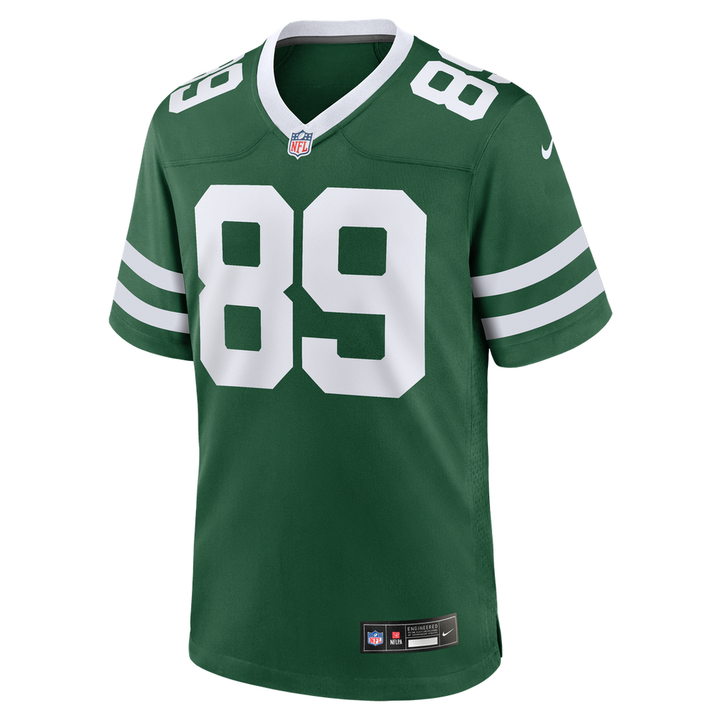 Jeremy Ruckert New York Jets Nike Team Game Jersey - Legacy Green Official NFL Team Apparel Football Fan Gear
