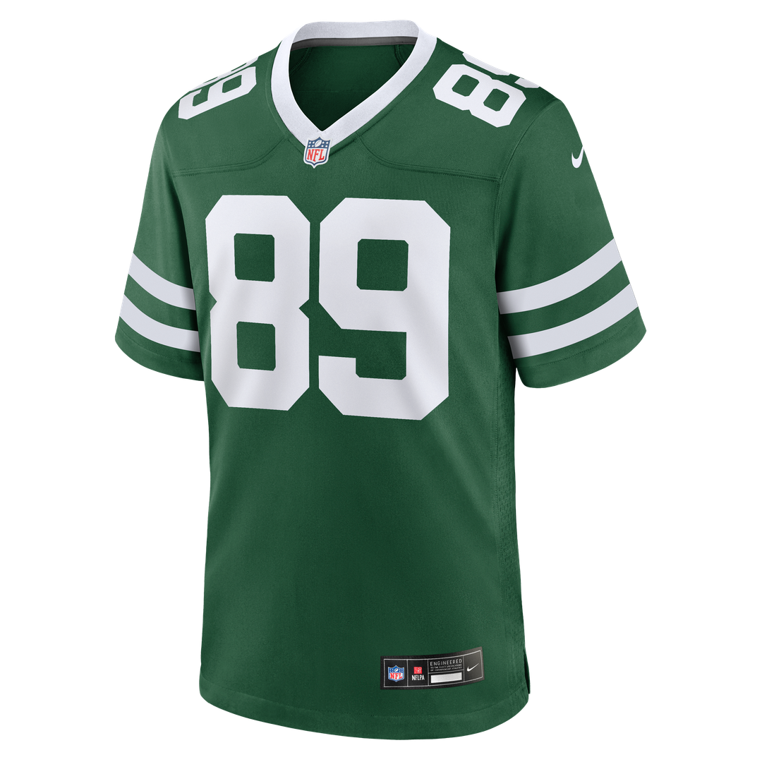 Jeremy Ruckert New York Jets Nike Team Game Jersey - Legacy Green Official NFL Team Apparel Football Fan Gear