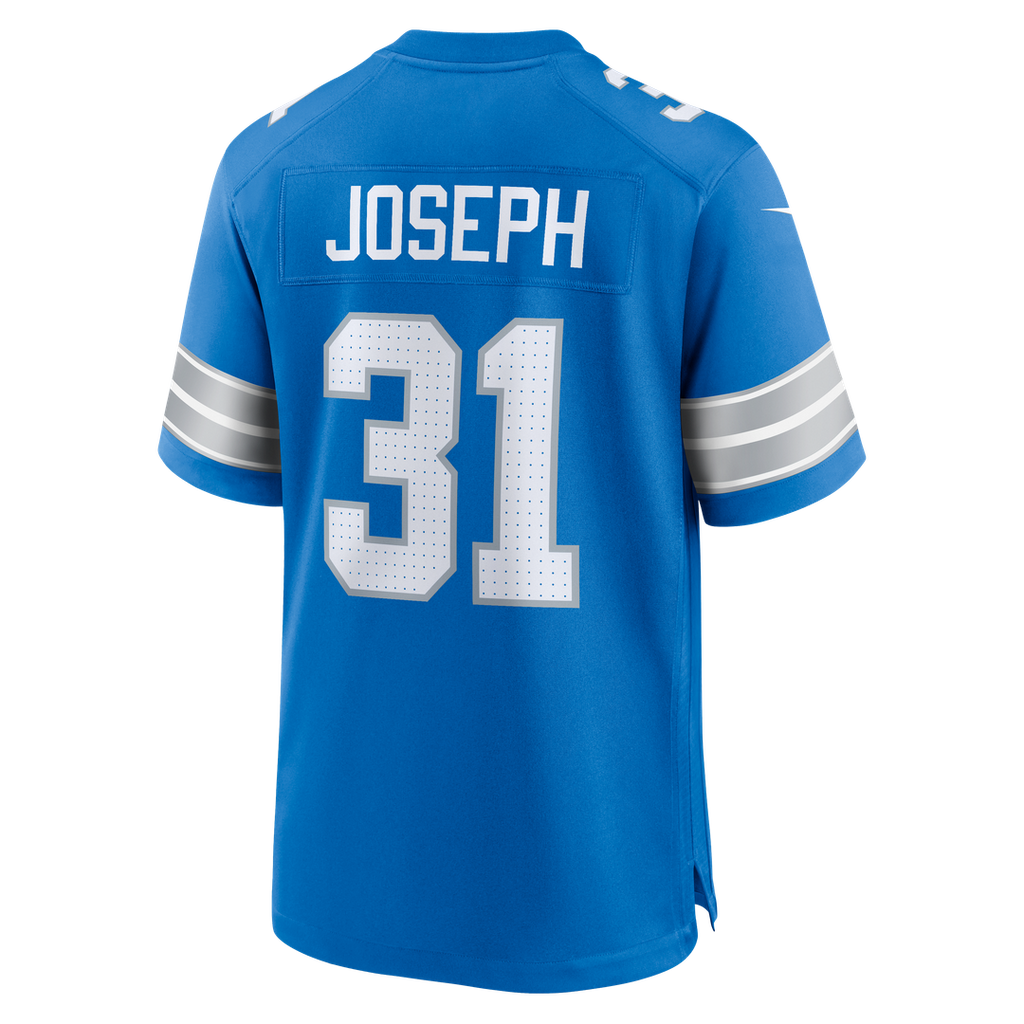 Kerby Joseph Detroit Lions Nike Alternate Game Jersey - Black Official NFL Team Apparel Football Fan Gear