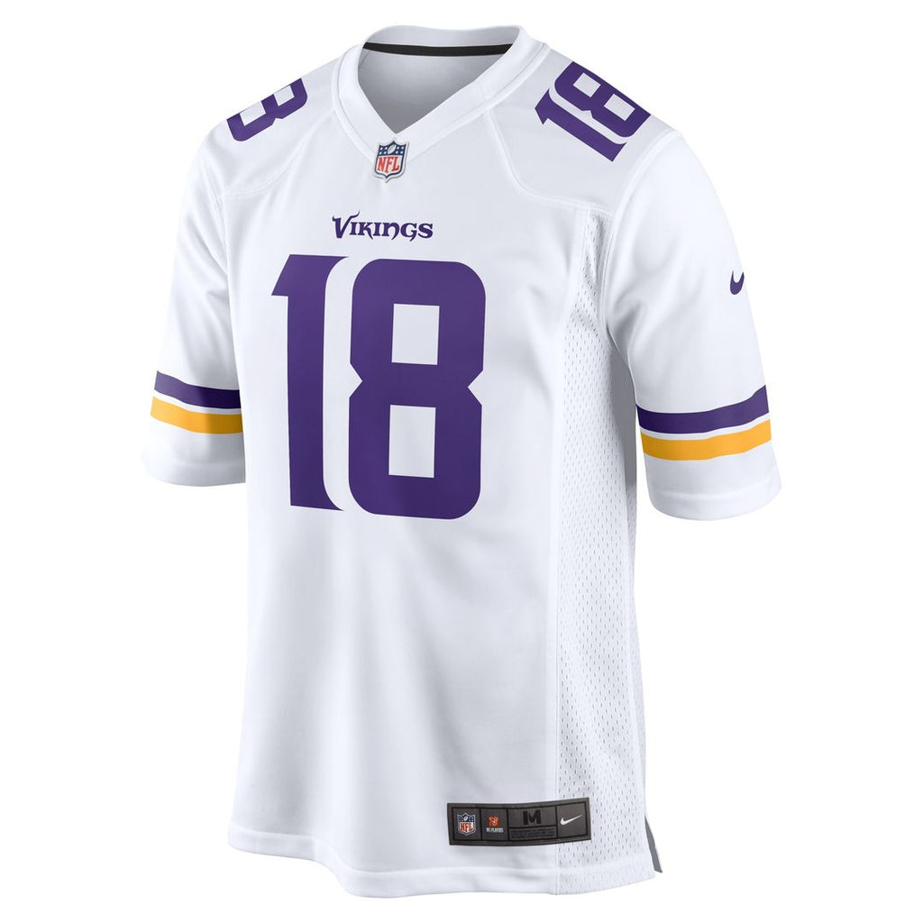 Justin Jefferson Minnesota Vikings Nike Game Player Jersey - White Official NFL Team Apparel Football Fan Gear