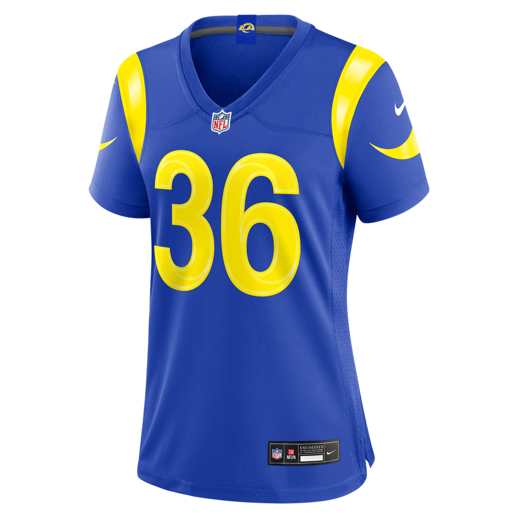 Alex Johnson Los Angeles Rams Nike Women's Team Game Jersey - Royal Official NFL Team Apparel Football Fan Gear