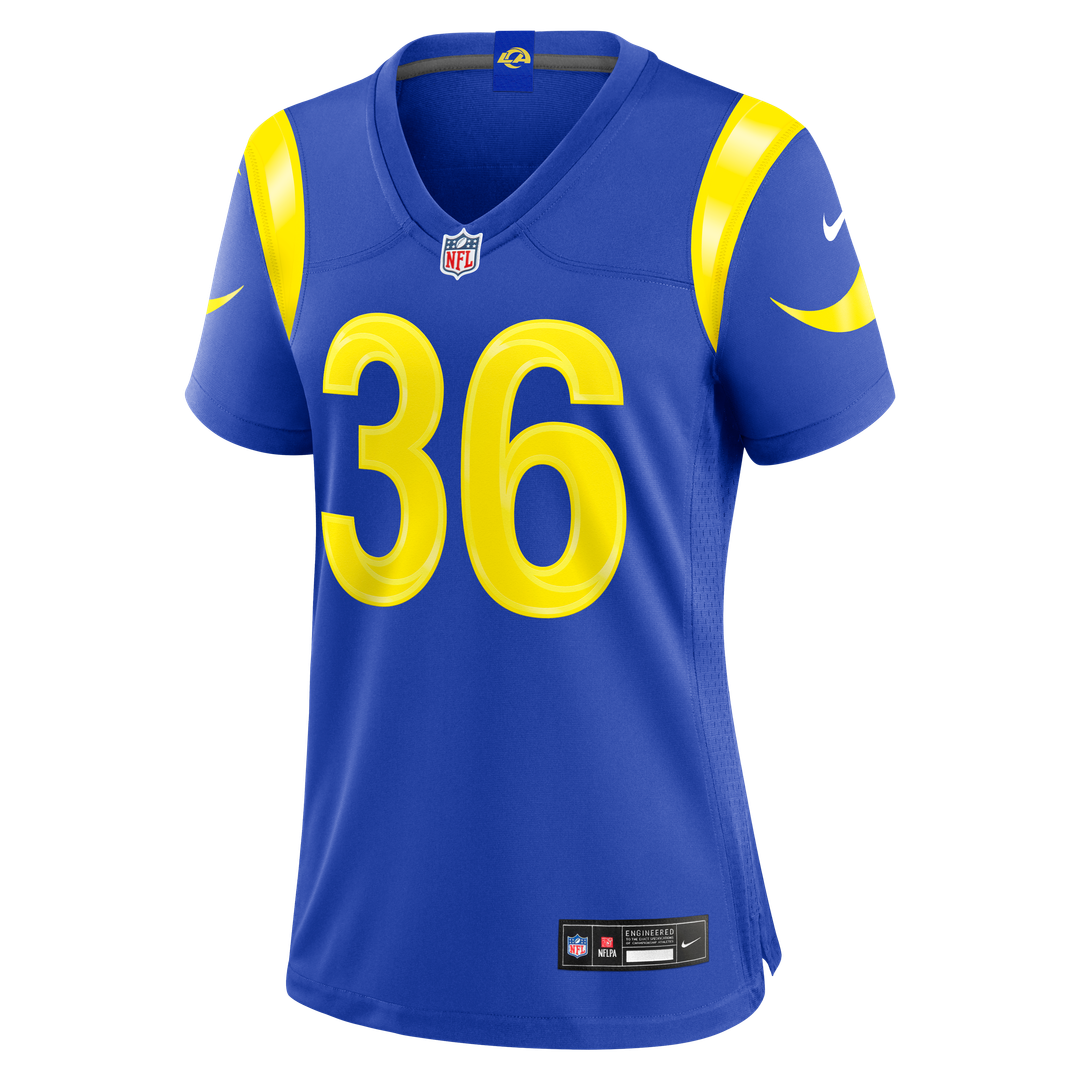 Alex Johnson Los Angeles Rams Nike Women's Team Game Jersey - Royal Official NFL Team Apparel Football Fan Gear