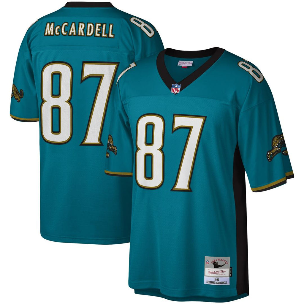 Keenan McCardell Jacksonville Jaguars Mitchell & Ness Legacy Replica Jersey - Teal Official NFL Team Apparel Football Fan Gear