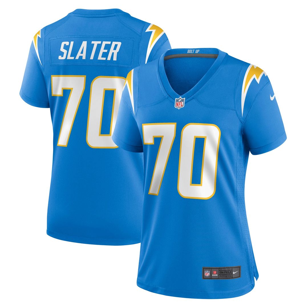 Rashawn Slater Los Angeles Chargers Nike Women's Game Jersey - Powder Blue Official NFL Team Apparel Football Fan Gear