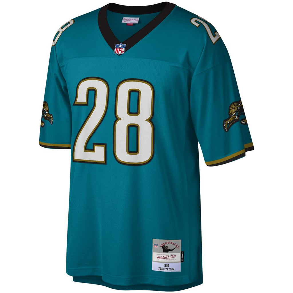 Fred Taylor Jacksonville Jaguars Mitchell & Ness Legacy Replica Jersey - Teal Official NFL Team Apparel Football Fan Gear