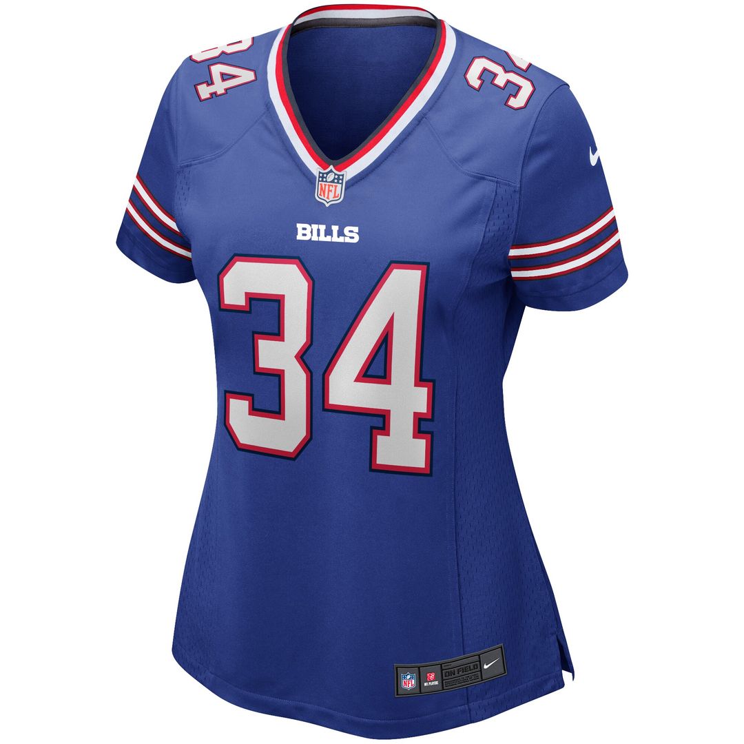 Thurman Thomas Buffalo Bills Nike Women's Game Retired Player Jersey - Royal Official NFL Team Apparel Football Fan Gear