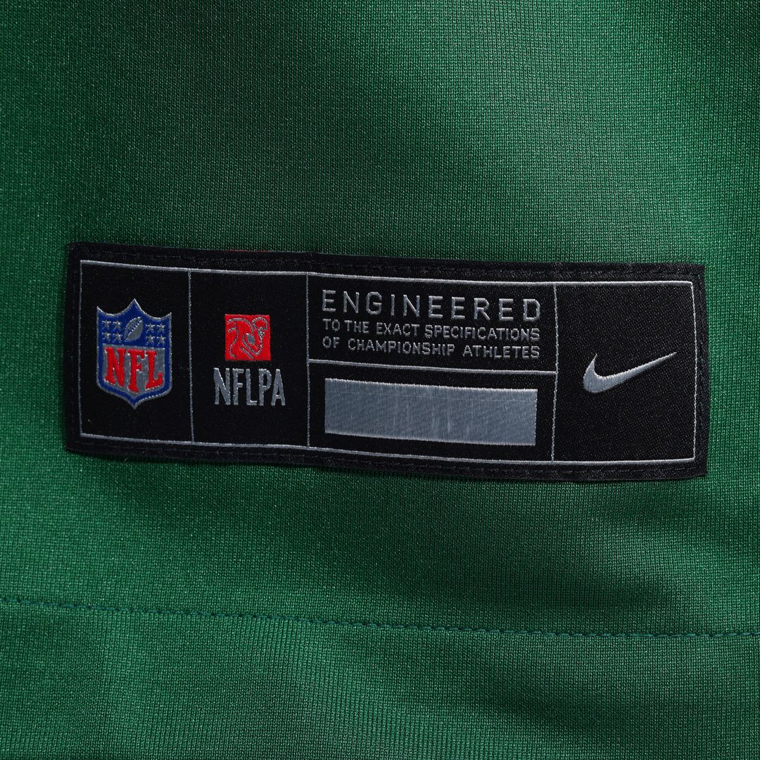 Adonai Mitchell New York Jets Nike Team Game Jersey - Legacy Green Official NFL Team Apparel Football Fan Gear