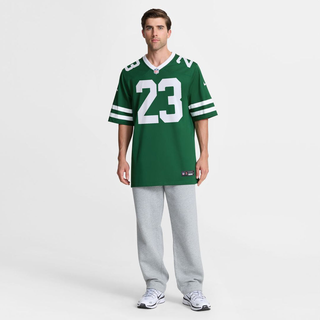 Azareye'h Thomas New York Jets Nike Team Game Jersey - Legacy Green Official NFL Team Apparel Football Fan Gear