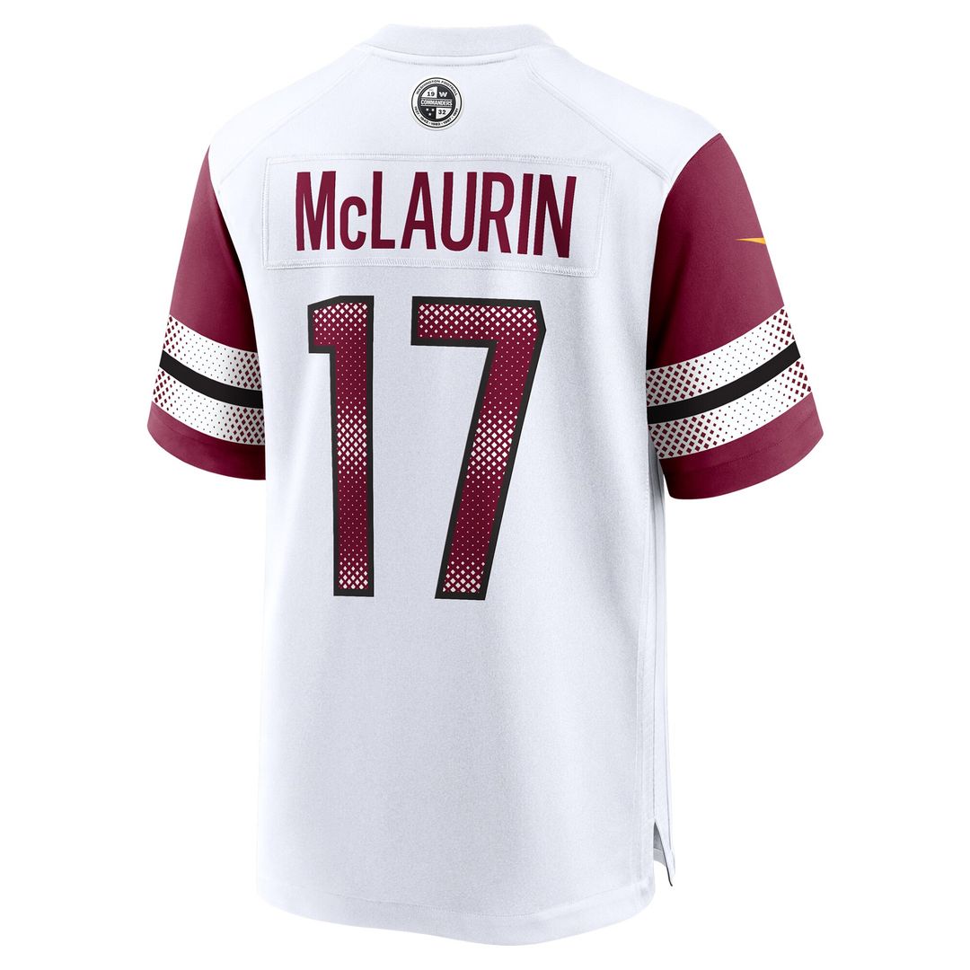 Terry McLaurin Washington Commanders Nike Game Jersey - White Official NFL Team Apparel Football Fan Gear