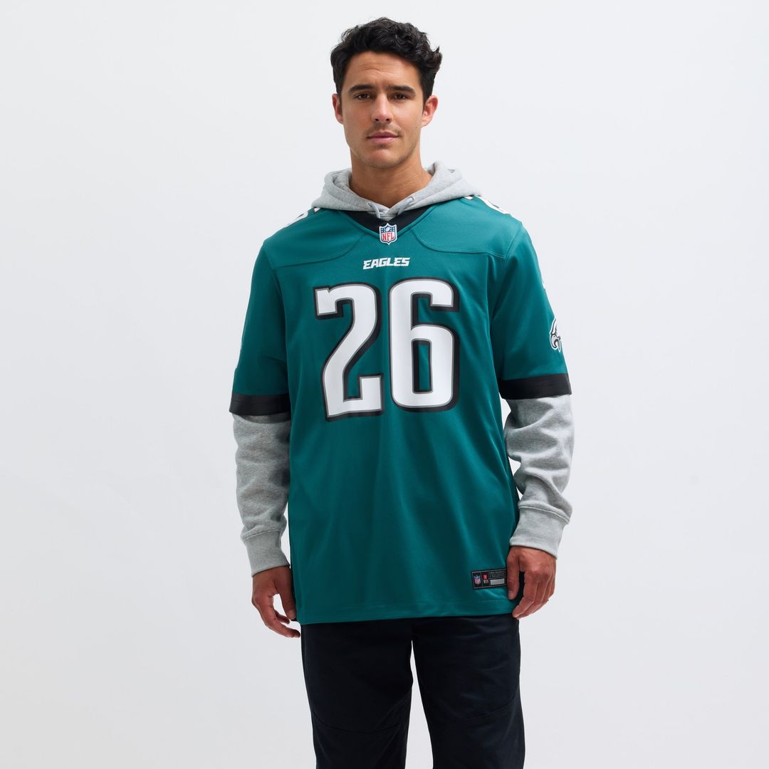 Saquon Barkley Philadelphia Eagles Nike Game Player Jersey - Midnight Green Official NFL Team Apparel Football Fan Gear