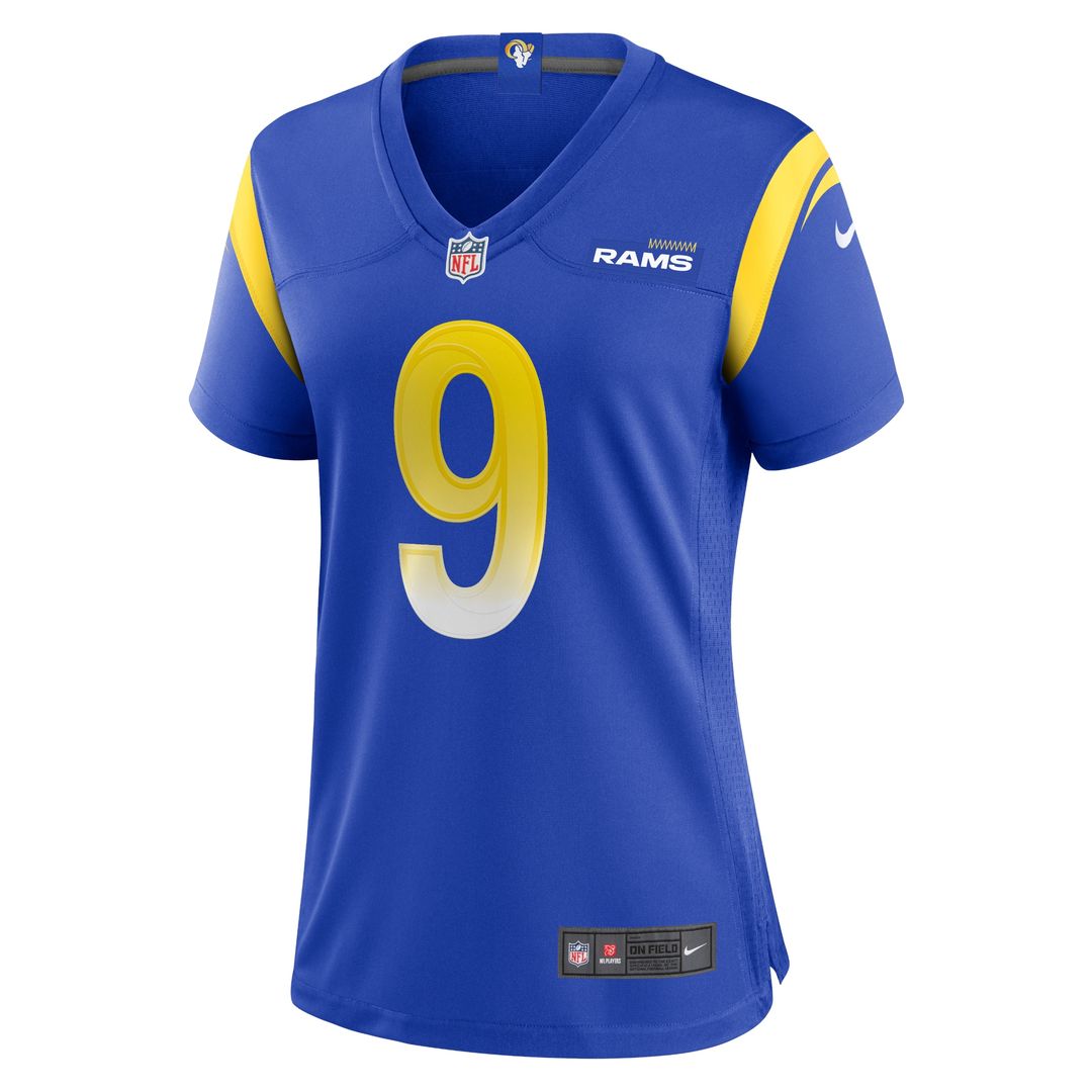 Matthew Stafford Los Angeles Rams Nike Women's Player Jersey - White Official NFL Team Apparel Football Fan Gear