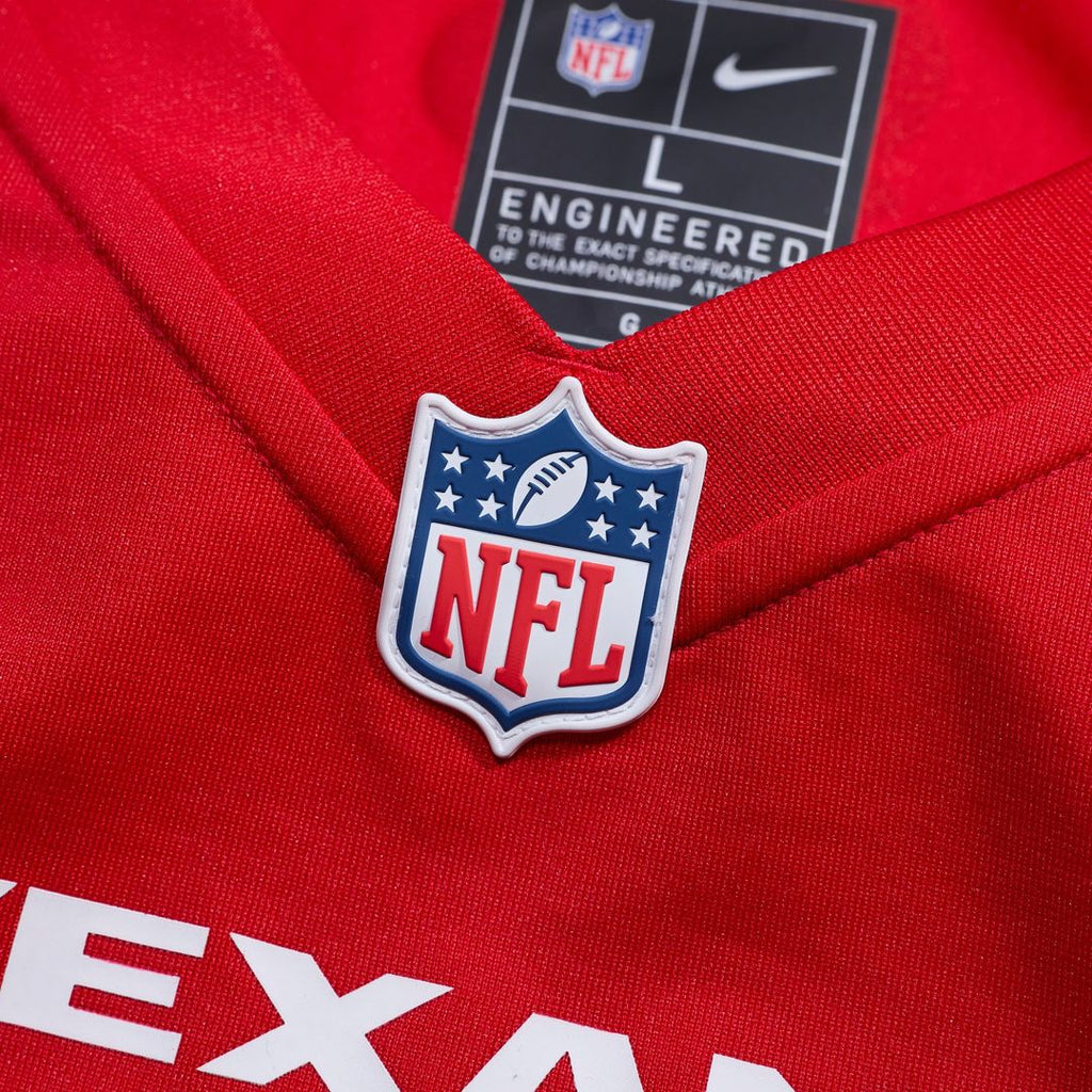 Derek Stingley Jr. Houston Texans Nike Alternate Game Jersey - Red Official NFL Team Apparel Football Fan Gear