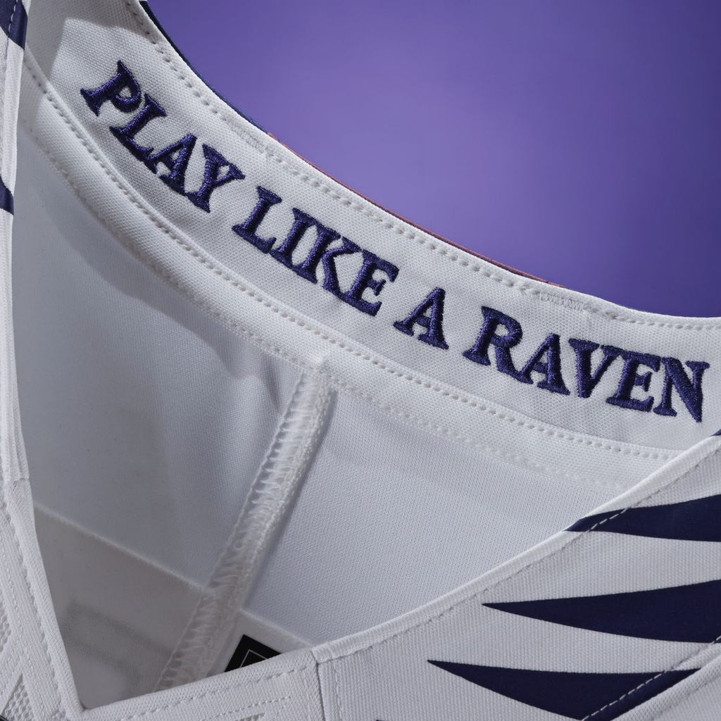 Zay Flowers Baltimore Ravens Nike Vapor F.U.S.E. Stitched Limited Jersey - White Official NFL Team Apparel Football Fan Gear
