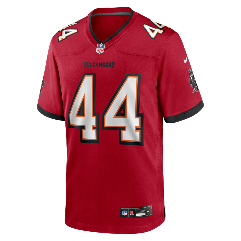 Sean Tucker Tampa Bay Buccaneers Nike Game Jersey - Red Official NFL Team Apparel Football Fan Gear