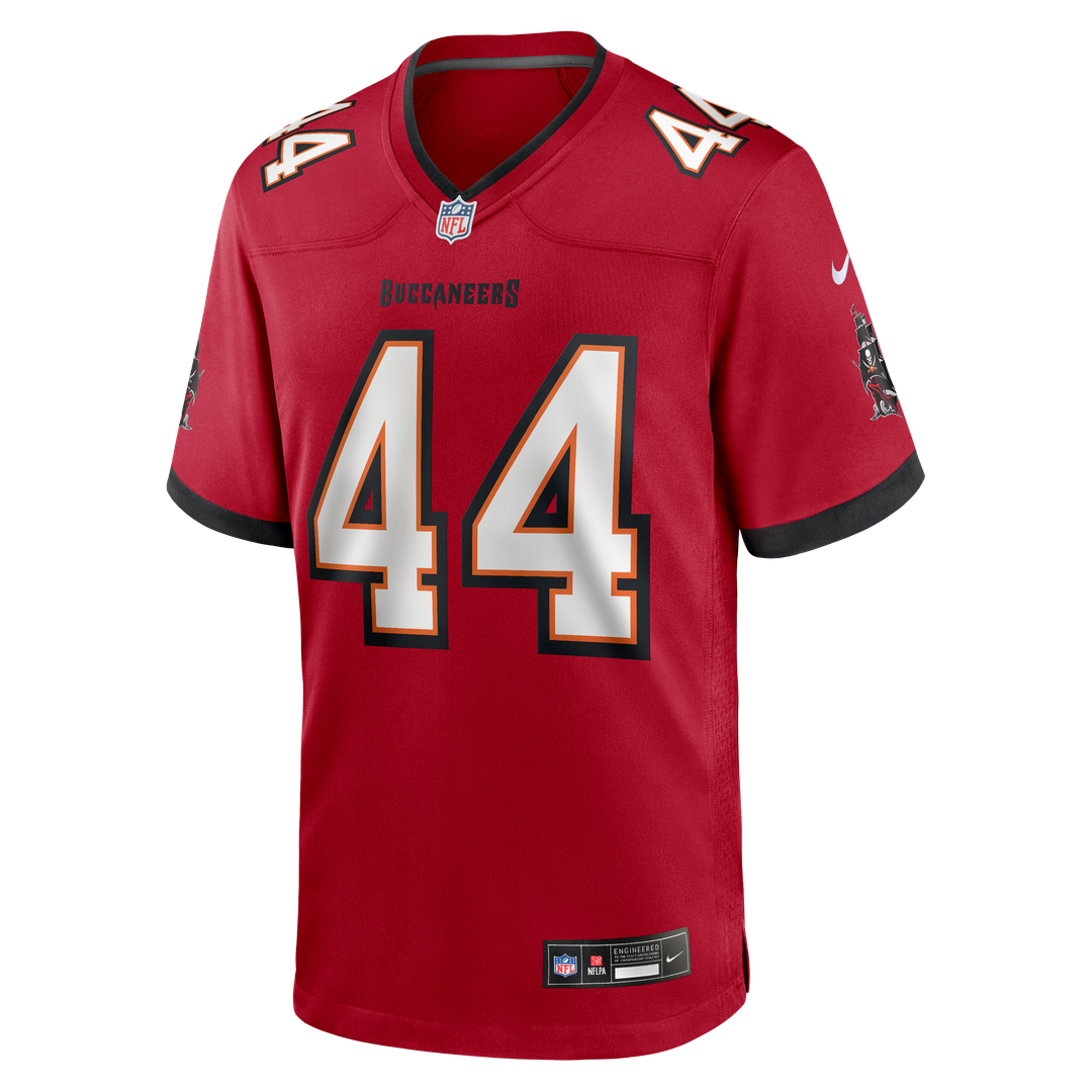 Sean Tucker Tampa Bay Buccaneers Nike Game Jersey - Red Official NFL Team Apparel Football Fan Gear