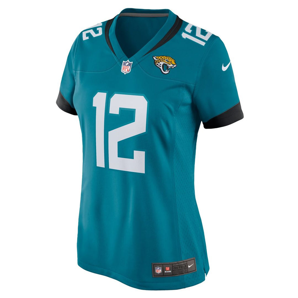 Nathan Rourke Jacksonville Jaguars Nike Women's Team Game Jersey - Teal Official NFL Team Apparel Football Fan Gear