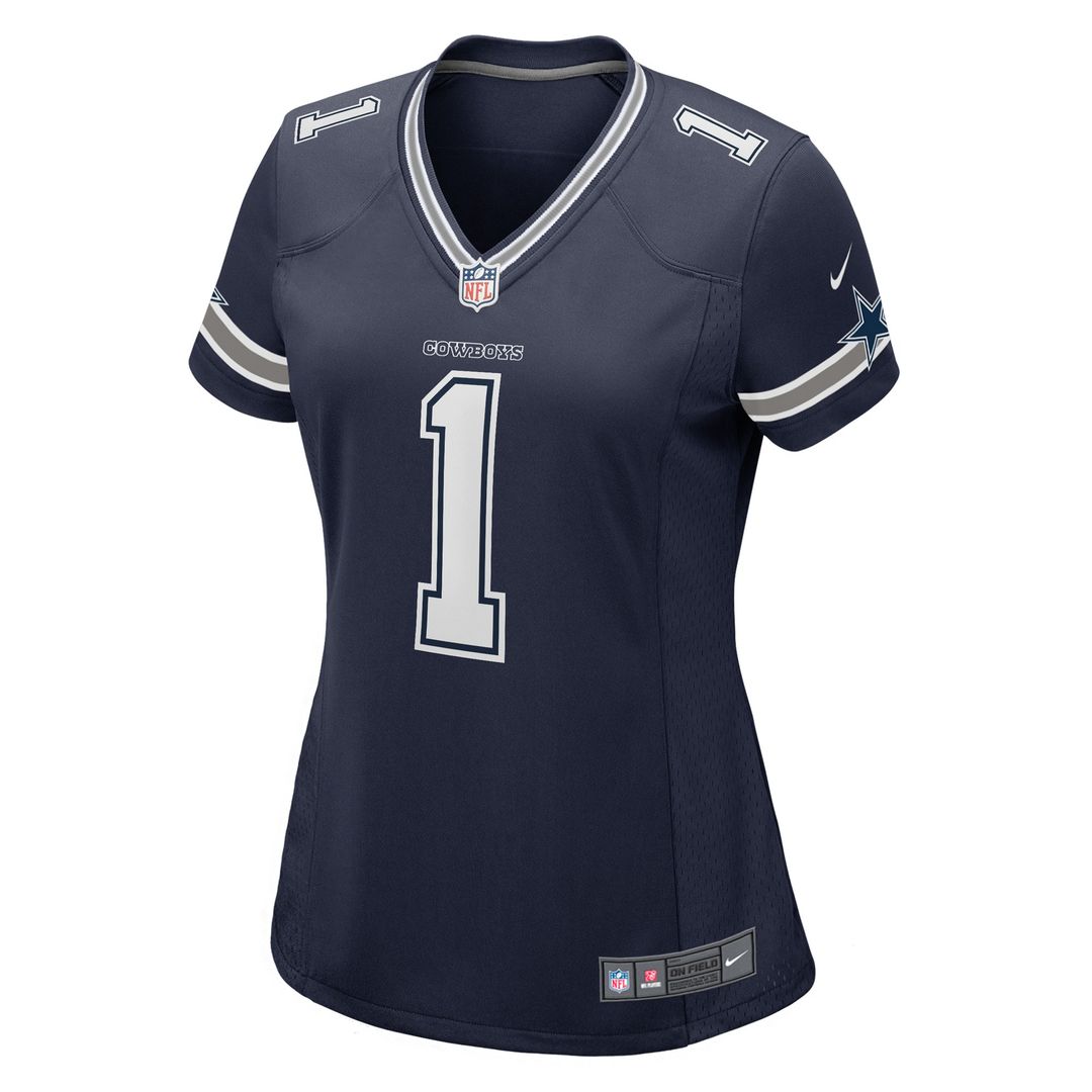 Number 1 Bride Dallas Cowboys Nike Women's Game Jersey - Navy Official NFL Team Apparel Football Fan Gear
