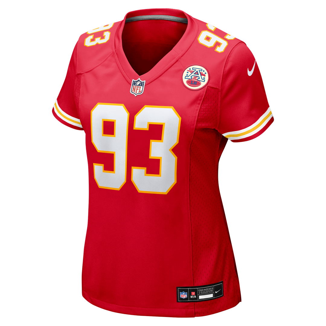 Zacch Pickens Kansas City Chiefs Nike Women's Team Game Jersey - Red Official NFL Team Apparel Football Fan Gear