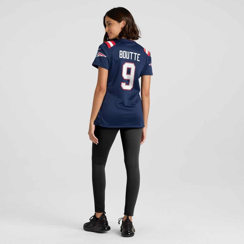 Kayshon Boutte New England Patriots Nike Women's Game Jersey - Navy Official NFL Team Apparel Football Fan Gear