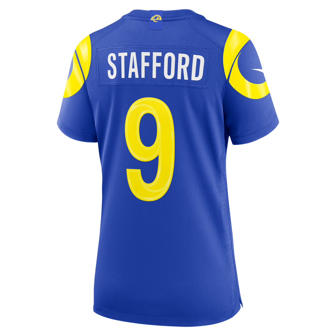 Matthew Stafford Los Angeles Rams Nike Women's Game Jersey - Royal Official NFL Team Apparel Football Fan Gear