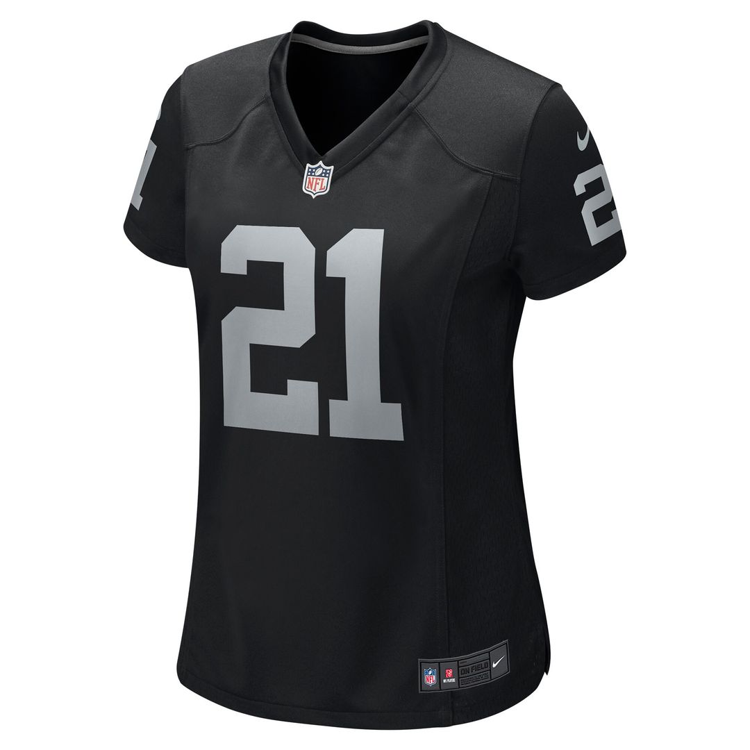 Cliff Branch Las Vegas Raiders Nike Women's Retired Player Game Jersey - Black Official NFL Team Apparel Football Fan Gear