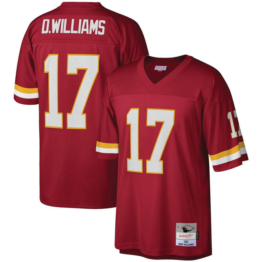 Doug Williams Washington Football Team Mitchell & Ness Legacy Replica Jersey - Burgundy Official NFL Team Apparel Football Fan Gear