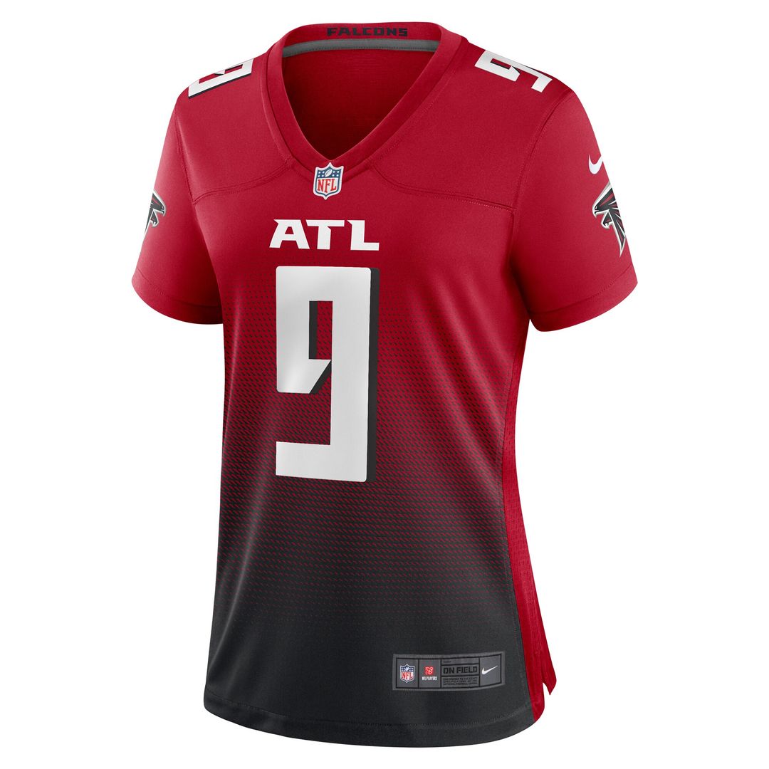 Michael Penix Jr. Atlanta Falcons Nike Women's Alternate Game Jersey - Red Official NFL Team Apparel Football Fan Gear