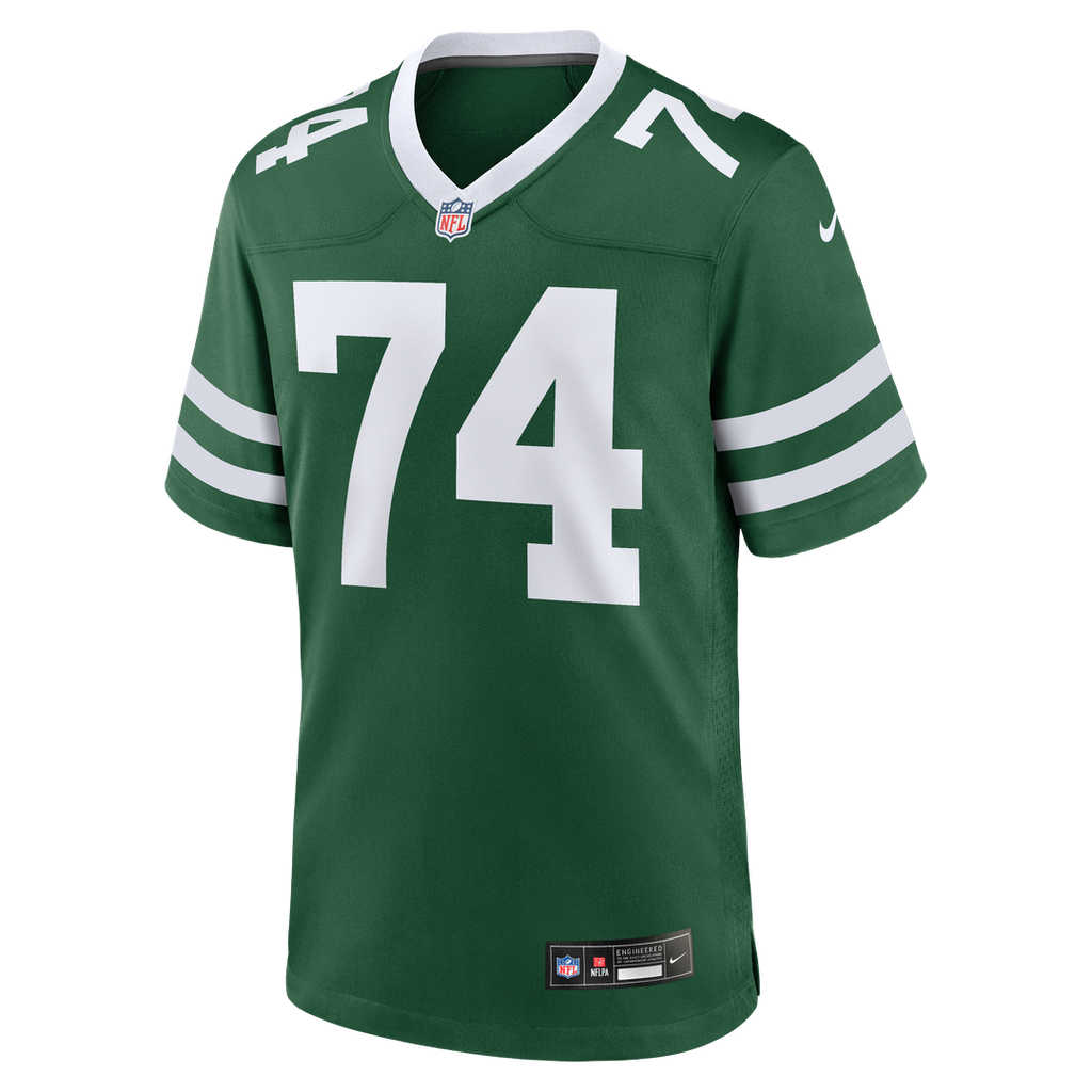 Olu Fashanu New York Jets Nike Player Game Jersey - Gotham Green Official NFL Team Apparel Football Fan Gear