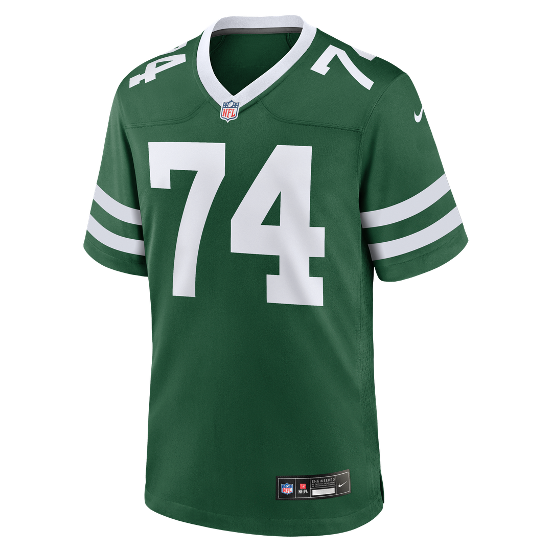 Olu Fashanu New York Jets Nike Player Game Jersey - Gotham Green Official NFL Team Apparel Football Fan Gear