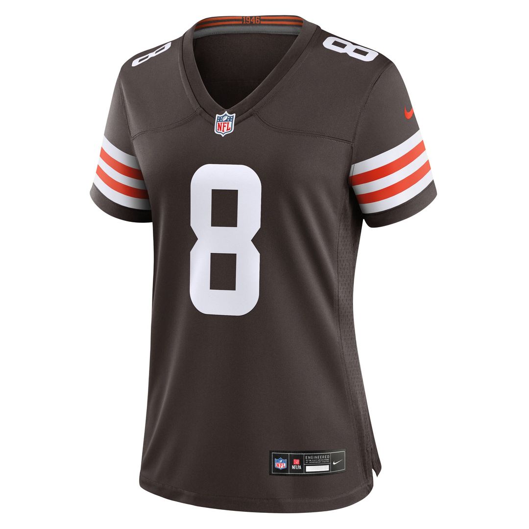 Dillon Gabriel Cleveland Browns Nike Women's Team Game Jersey - Brown Official NFL Team Apparel Football Fan Gear