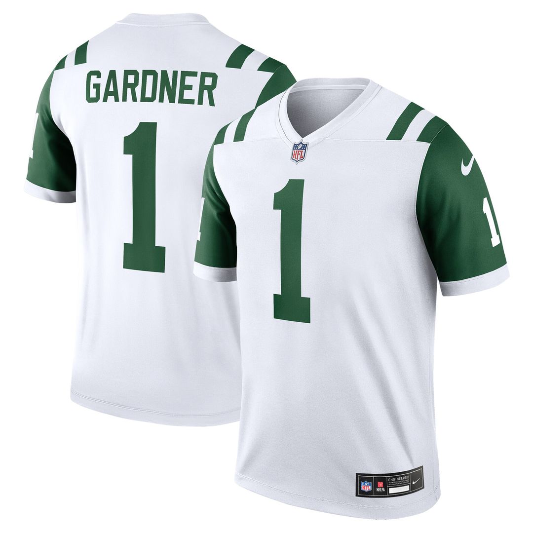 Ahmad Sauce Gardner New York Jets Nike Legend Player Performance Top - White NFL Fan Gear Popular Style