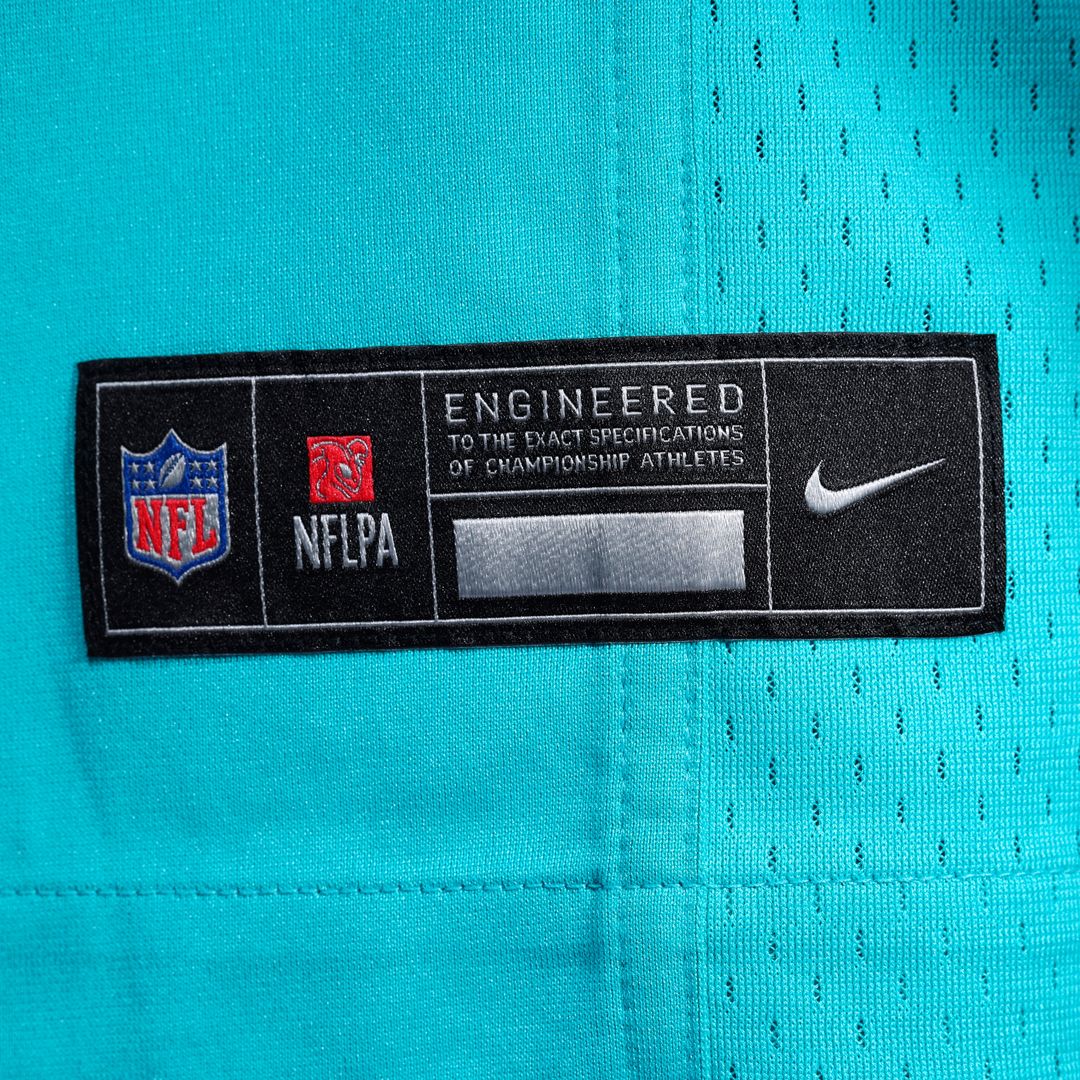 Malik Willis Miami Dolphins Nike Game Jersey - Aqua Official NFL Team Apparel Football Fan Gear