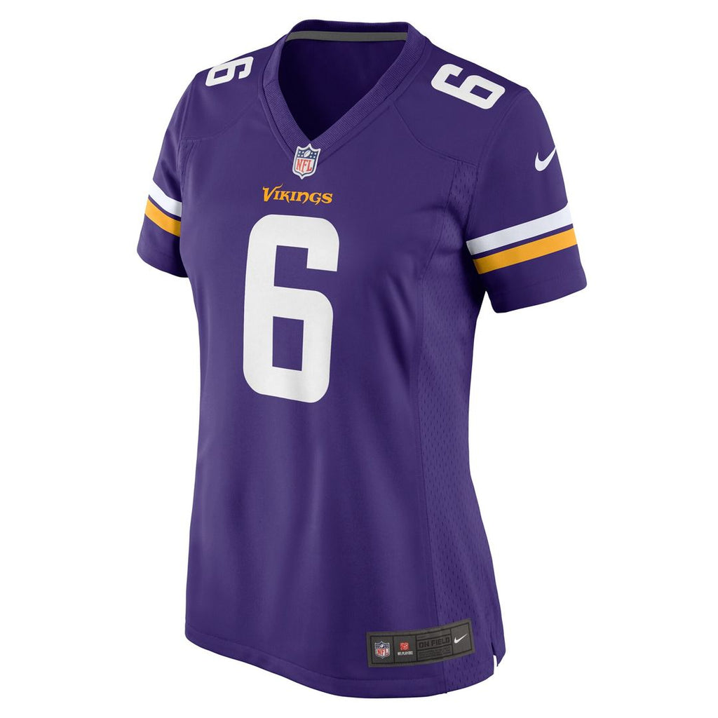 Brian Asamoah II Minnesota Vikings Nike Women's Game Jersey - Purple Official NFL Team Apparel Football Fan Gear