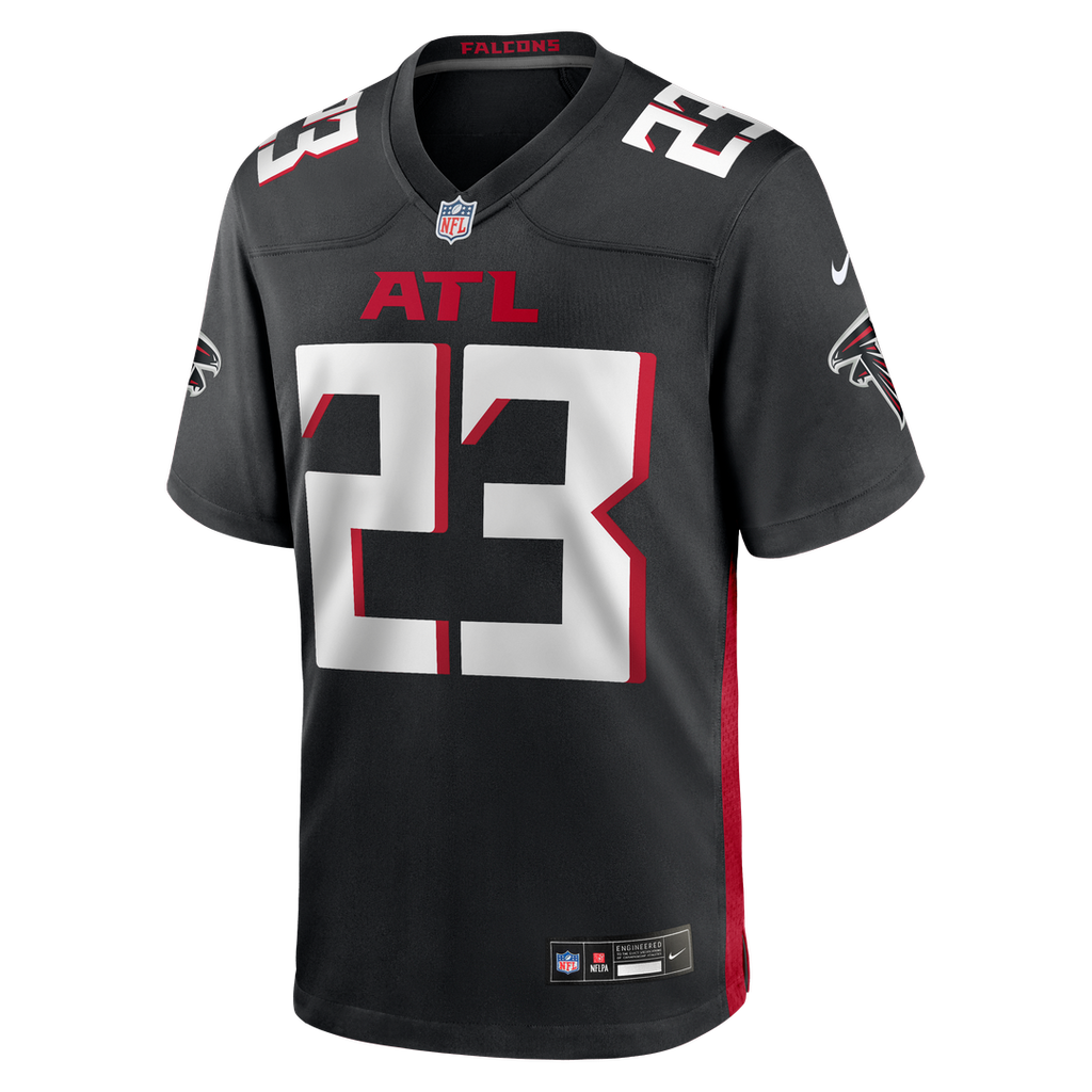 DeMarcco Hellams Atlanta Falcons Nike Team Game Jersey - Black Official NFL Team Apparel Football Fan Gear