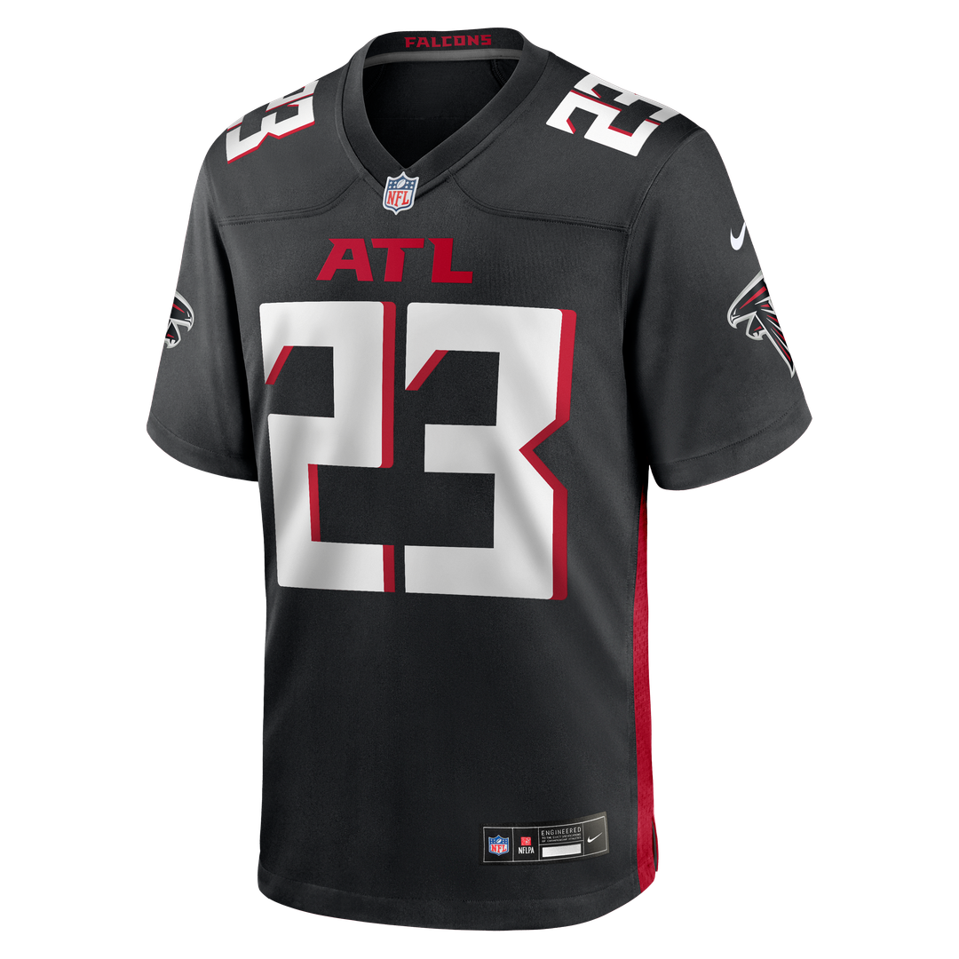 DeMarcco Hellams Atlanta Falcons Nike Team Game Jersey - Black Official NFL Team Apparel Football Fan Gear