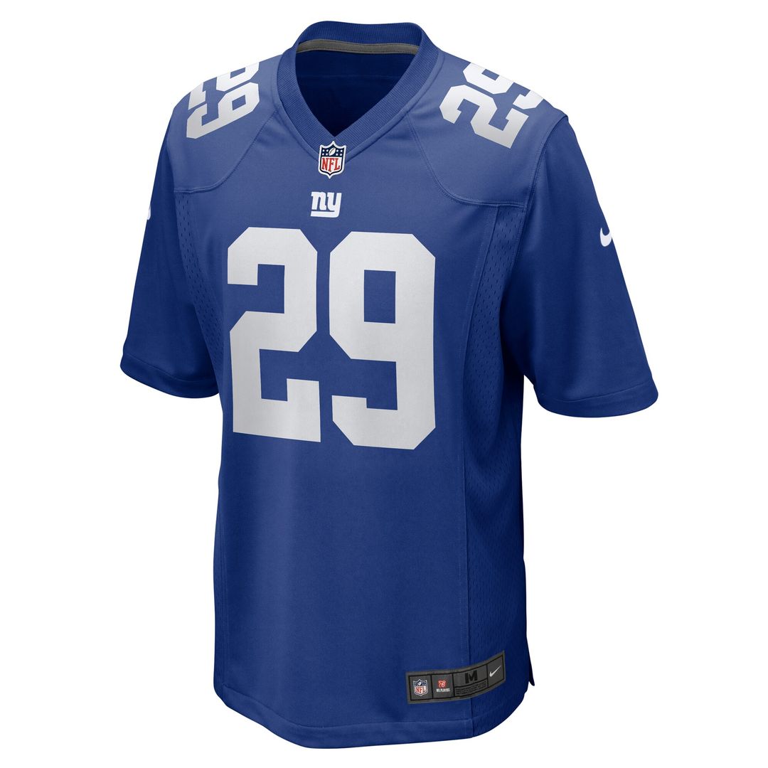 Tyrone Tracy Jr. New York Giants Nike Team Game Jersey - Royal Official NFL Team Apparel Football Fan Gear