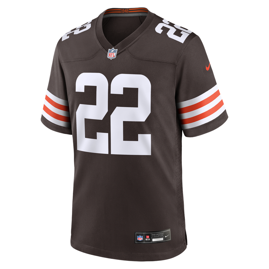 Dylan Sampson Cleveland Browns Nike Team Game Jersey - Brown Official NFL Team Apparel Football Fan Gear