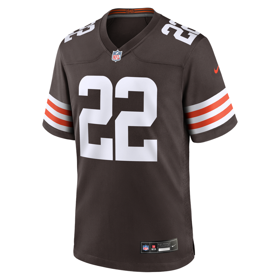 Dylan Sampson Cleveland Browns Nike Team Game Jersey - Brown Official NFL Team Apparel Football Fan Gear