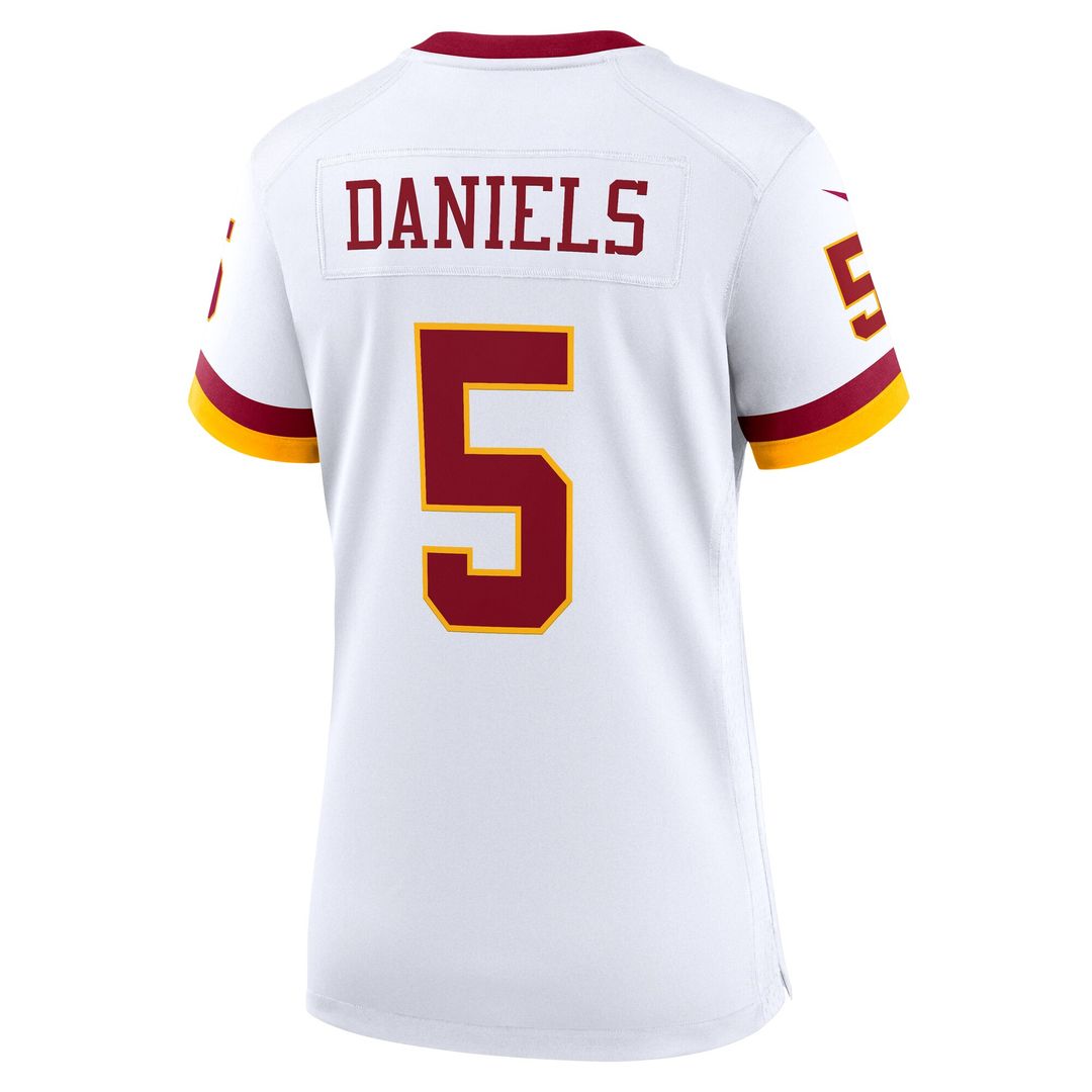 Jayden Daniels Washington Commanders Nike Women's Game Super Bowl Era Jersey - White Official NFL Team Apparel Football Fan Gear