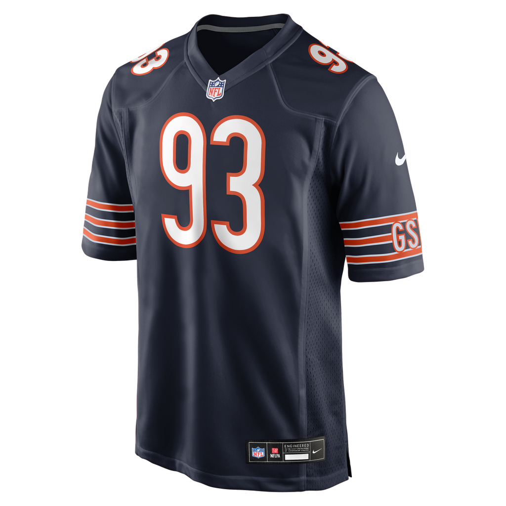 Kentavius Street Chicago Bears Nike Team Game Jersey - Navy Official NFL Team Apparel Football Fan Gear