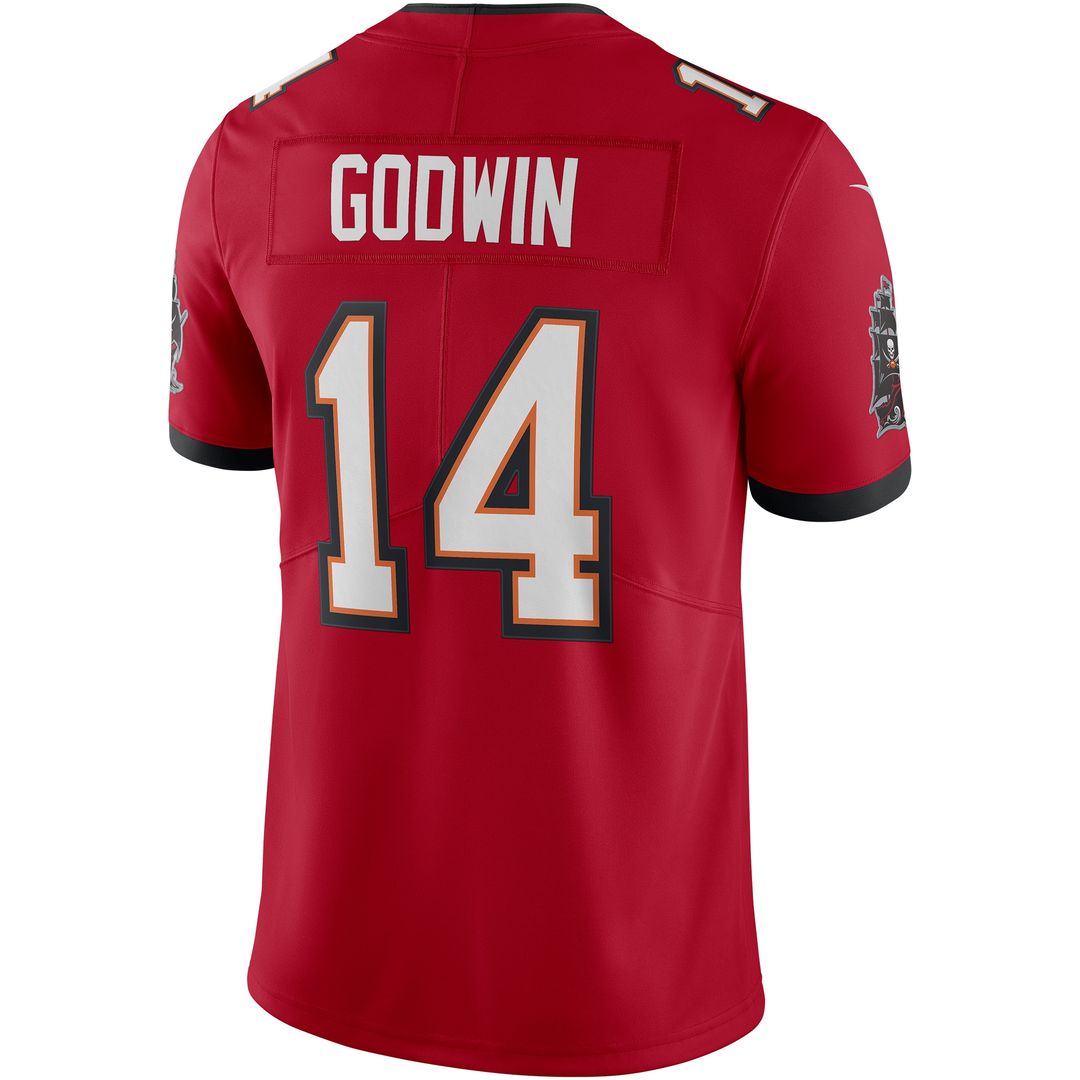 Chris Godwin Tampa Bay Buccaneers Nike Vapor Limited Jersey - Red Official NFL Team Apparel Football Fan Gear