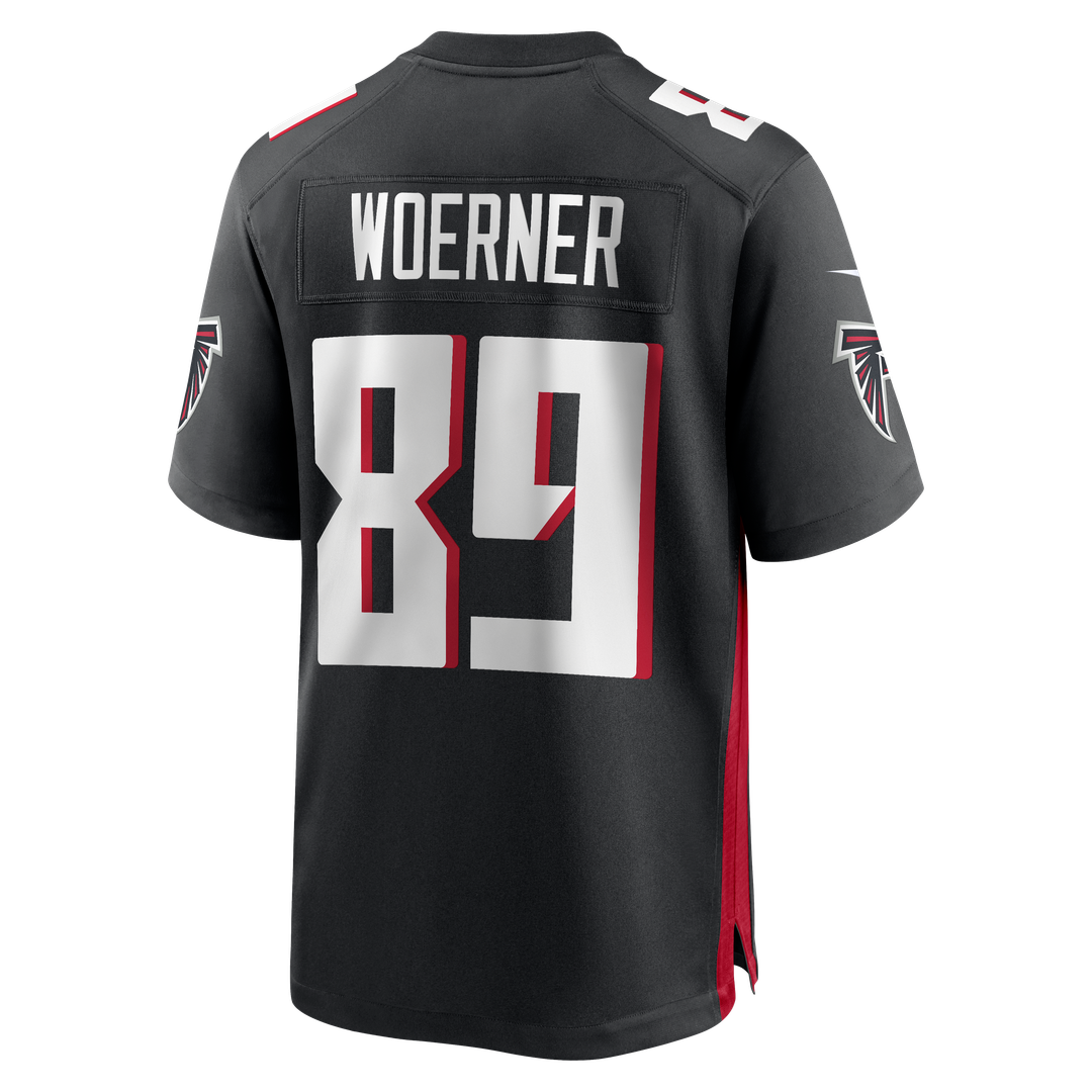 Charlie Woerner Atlanta Falcons Nike Game Jersey - Black Official NFL Team Apparel Football Fan Gear
