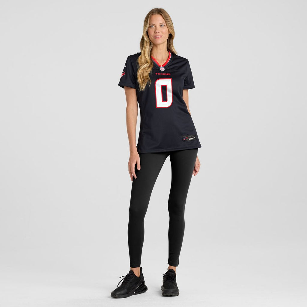 Azeez Al-Shaair Houston Texans Nike Women's Team Game Jersey - Navy Official NFL Team Apparel Football Fan Gear