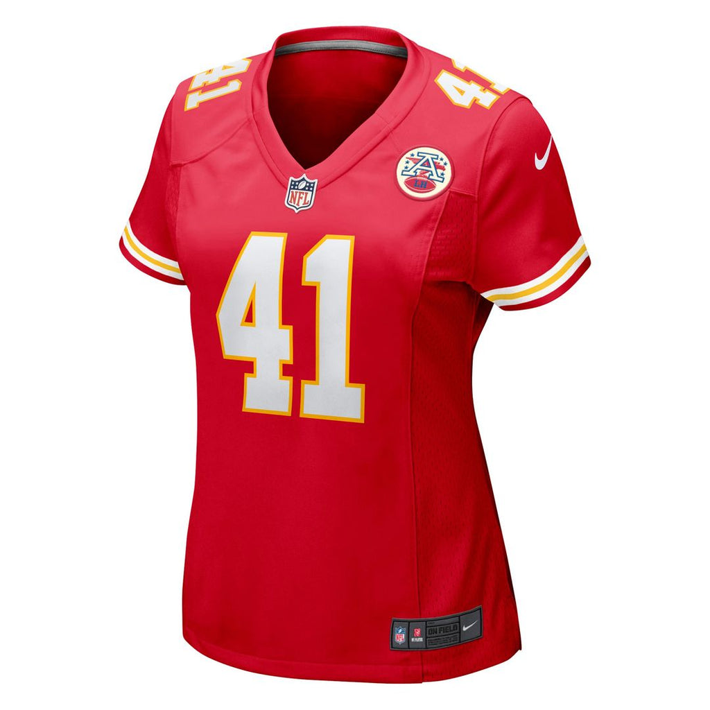 James Winchester Kansas City Chiefs Nike Women's Game Jersey - Red Official NFL Team Apparel Football Fan Gear