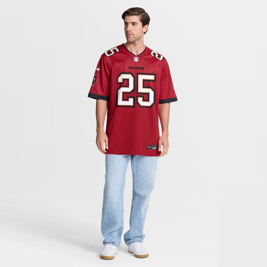 Jacob Parrish Tampa Bay Buccaneers Nike Team Game Jersey - Red Official NFL Team Apparel Football Fan Gear