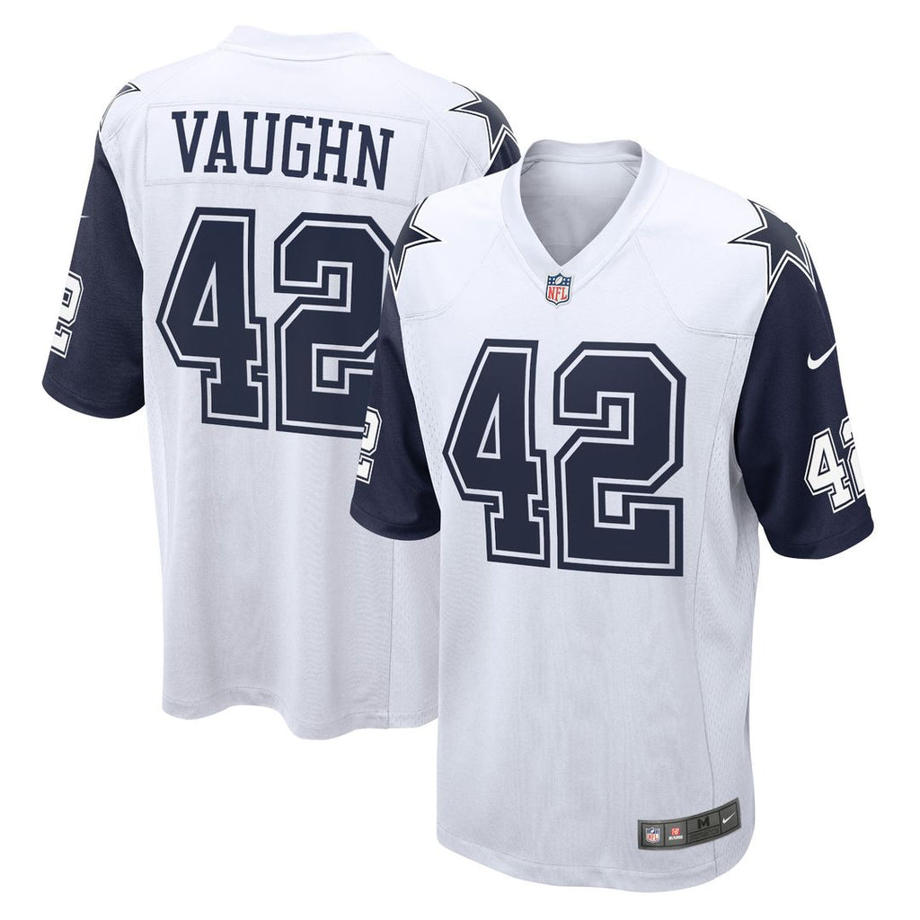 Deuce Vaughn Dallas Cowboys Nike Alternate Game Team Jersey - White Official NFL Team Apparel Football Fan Gear