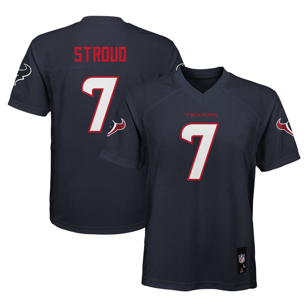 C.J. Stroud Houston Texans Youth Replica Player Jersey - Navy Official NFL Team Apparel Football Fan Gear